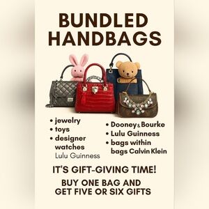Stuffed and Bundle Handbags